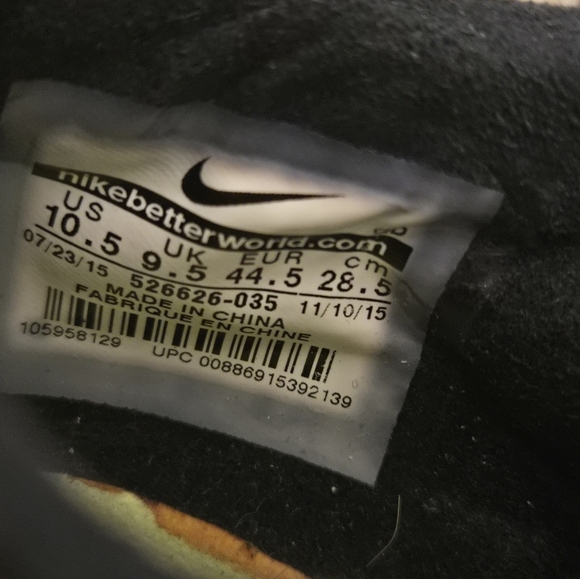 Nike Zoom Superfly R4 Black Green Athletic Track And Field Spike Shoes Size 10.5 - Picture 9 of 9